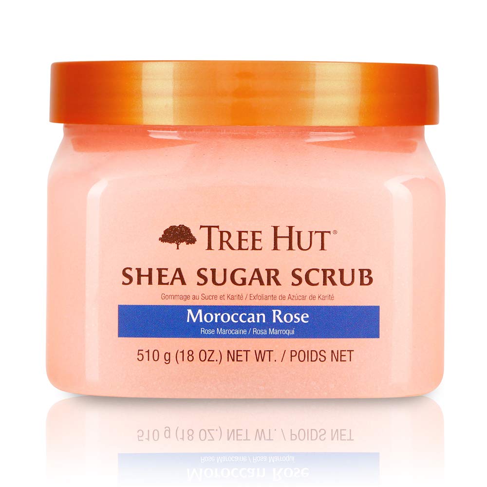 Tree Hut Sugar Scrub (LABEL:Moroccan Rose)