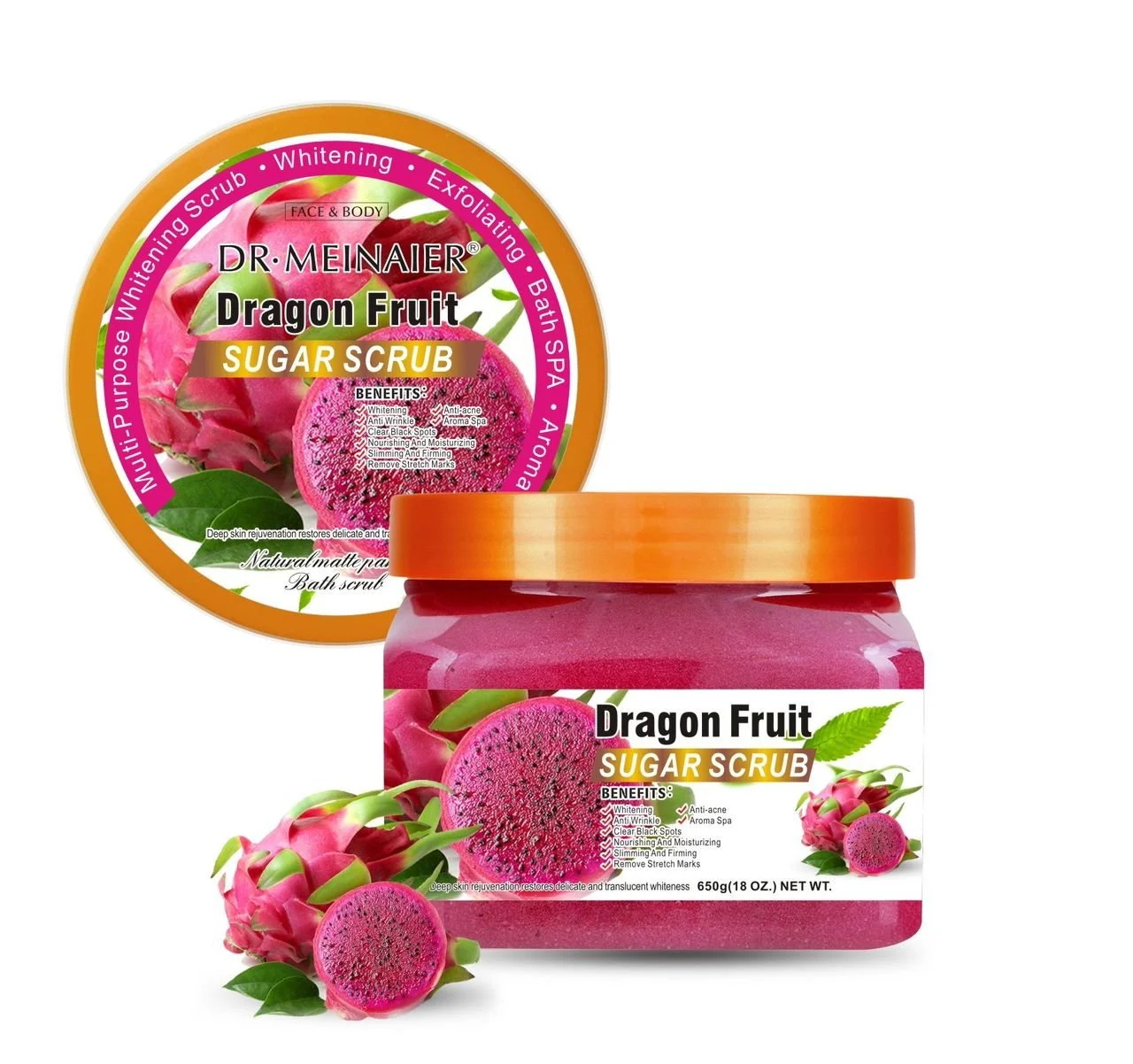 Doctor Meinaier Sugar Scrub – Dragon Fruit