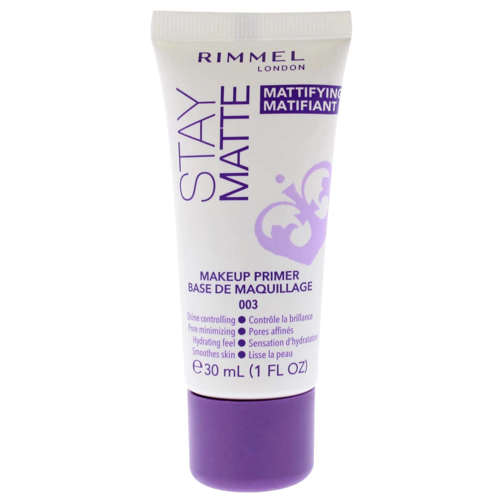 Rimmel London Stay Matte - 003 - Primer, Ultra-Lightweight, Controls Shine, Doesn’t Feel Greasy, 30ml